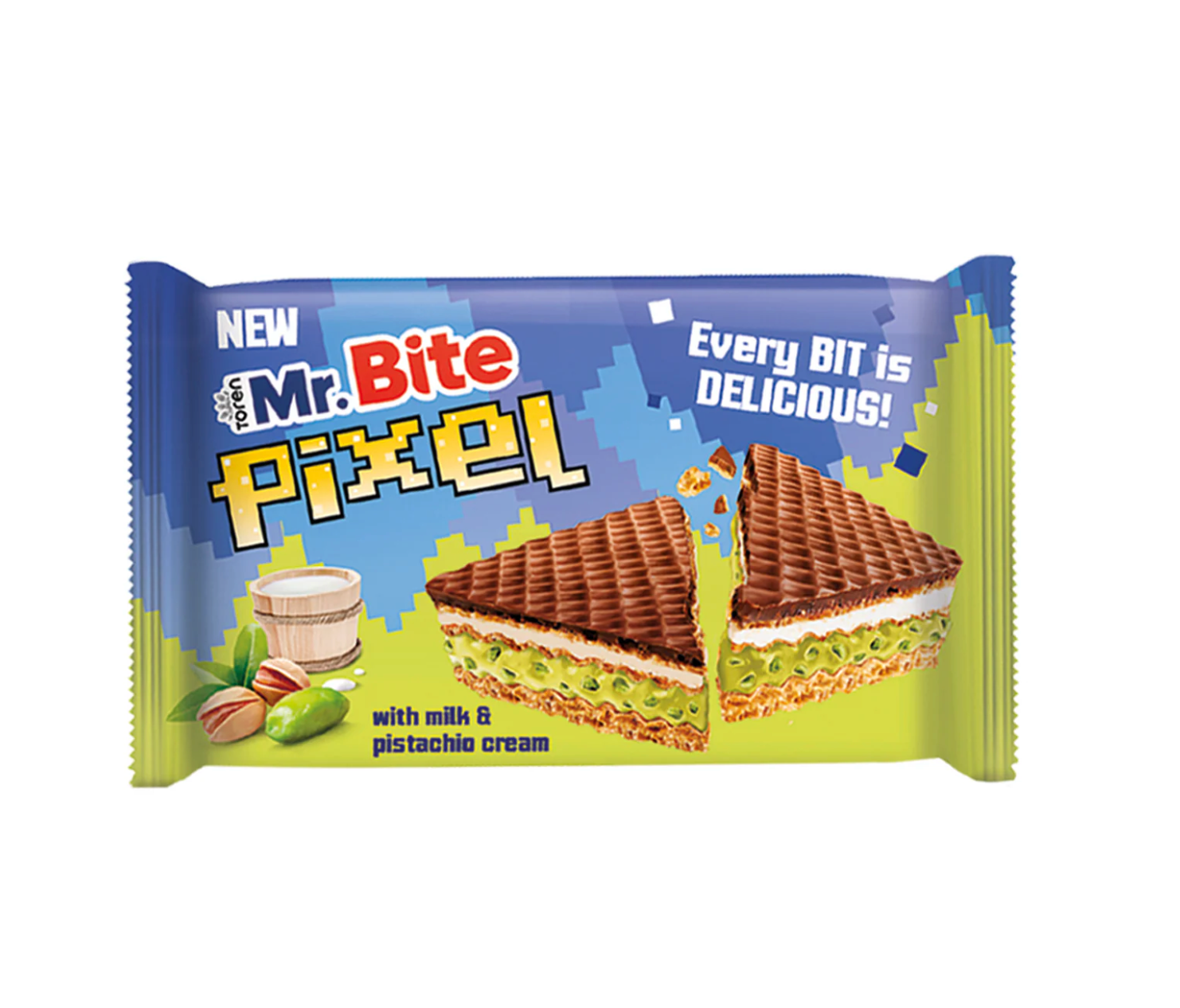 Mr. Bite Pixel pistache