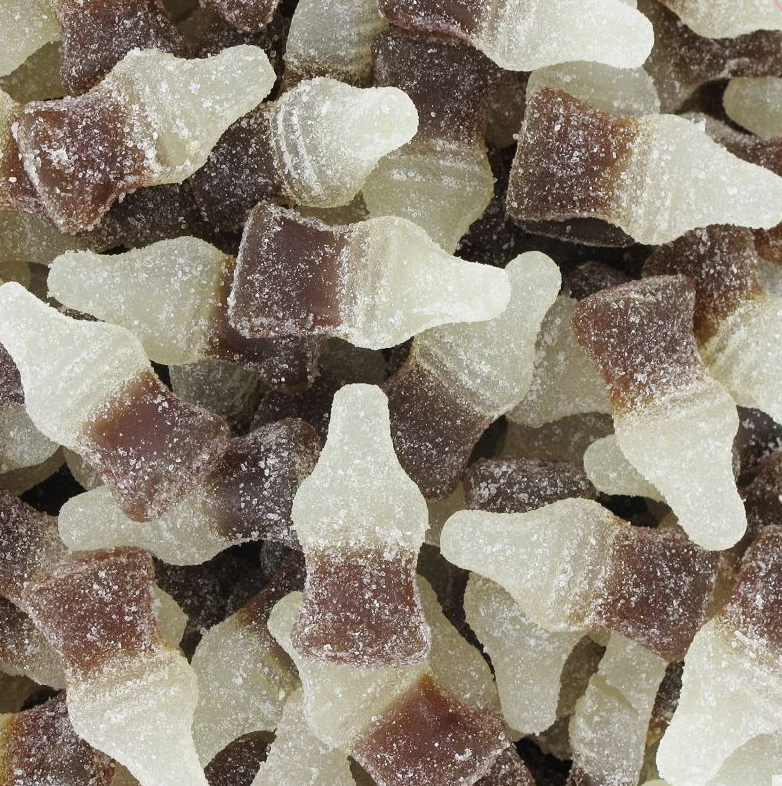 Bouteille cola pik Haribo (100g)