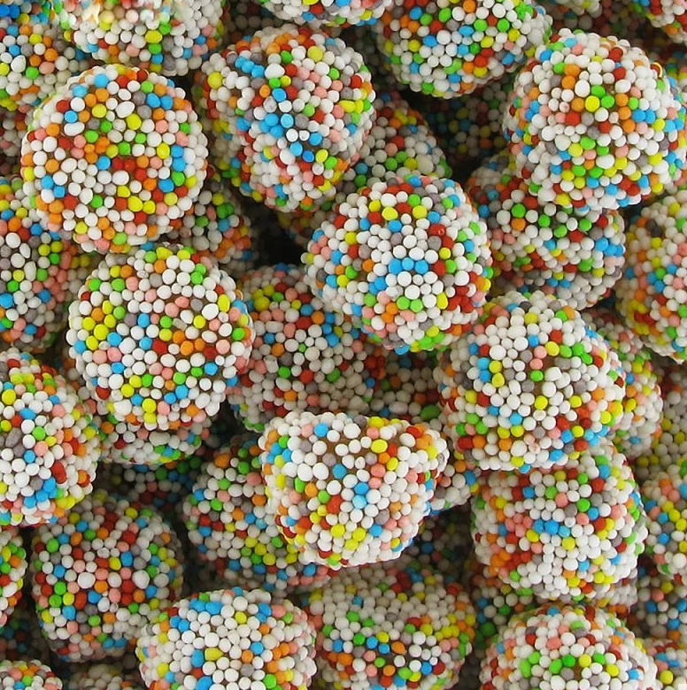 Mûres perlées multicolores (100g)